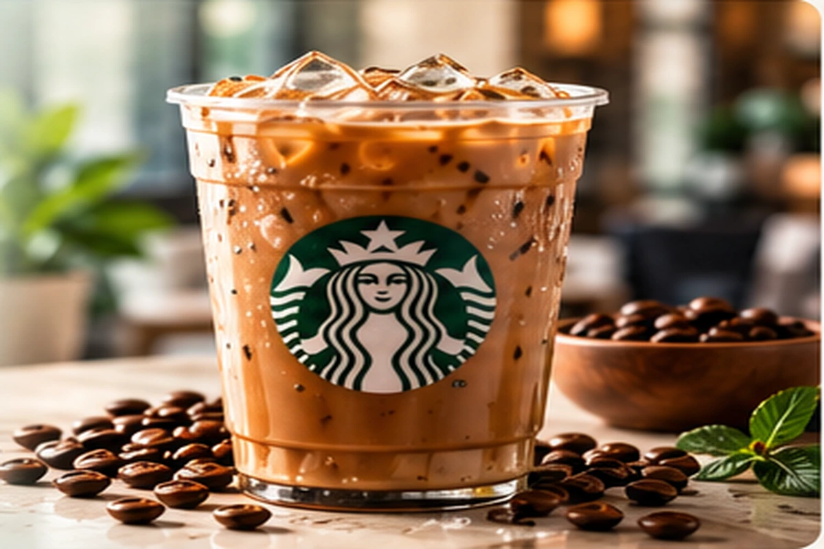 Iced coffee used for the Starbucks nutrition guide