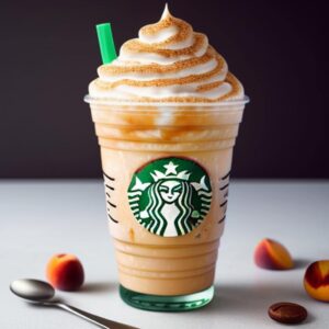 Starbucks Peach Cobbler Frappuccino